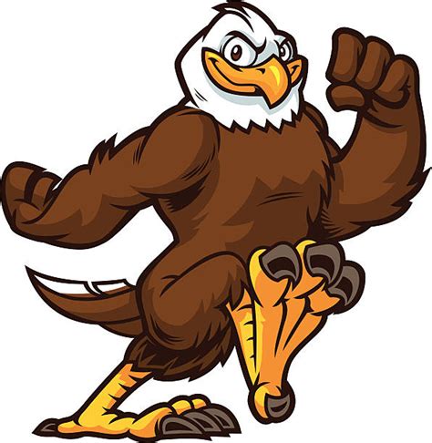 Eagle Mascots Clip Art Illustrations Royalty Free Vector Graphics