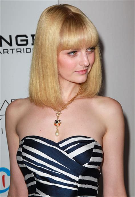 More Pics Of Lydia Hearst Medium Straight Cut With Bangs Of Hair Lookbook StyleBistro