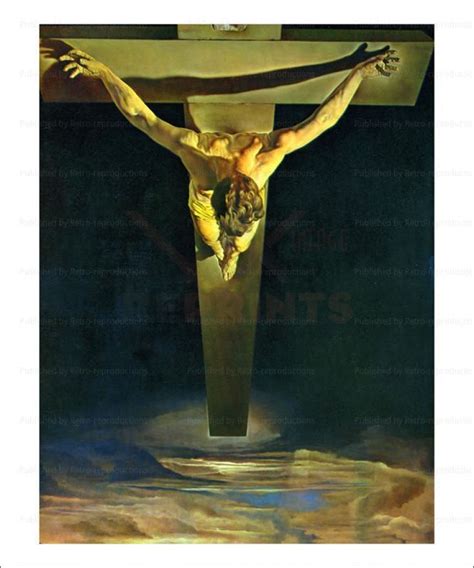 Crucifixion Salvador Dali Retro Reproductions Llc