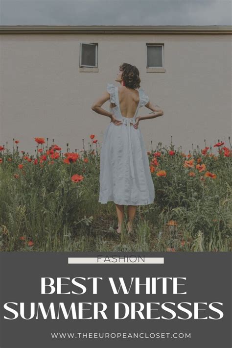 Best White Summer Dresses To Keep You Cool The European Closet
