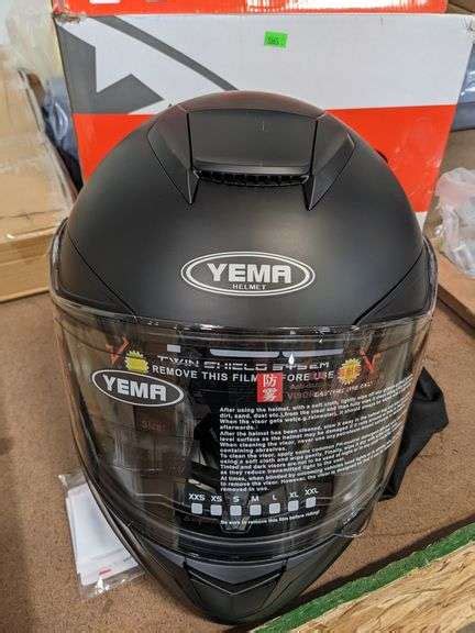 Motorcycle Full Face Helmet Dot Approved Yema Ym 831 Motorbike Street