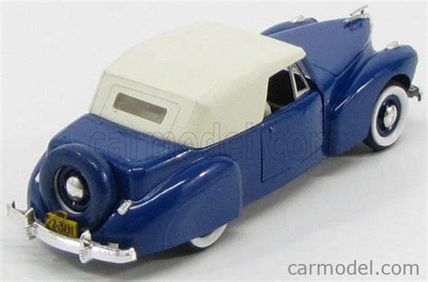 Rio Models 43 Scale 143 Lincoln Continental Cabriolet Closed 1941 Blue