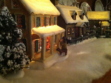 Currier And Ives Christmas Village Streetscape Christmas Villages