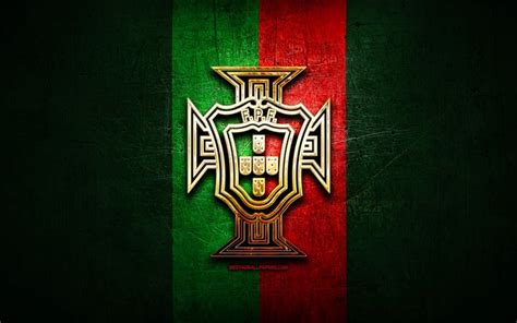 Why don't you let us know. Download wallpapers Portugal National Football Team, golden logo, Europe, UEFA, green metal ...