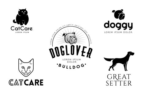 Pet Logo Templates Bundle Creative Daddy
