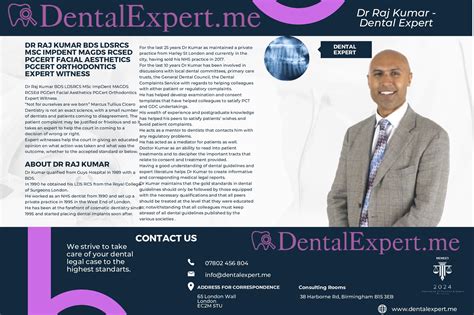 Dr Raj Kumar – Dentistry | Forensics and Expert Witnesses Magazine