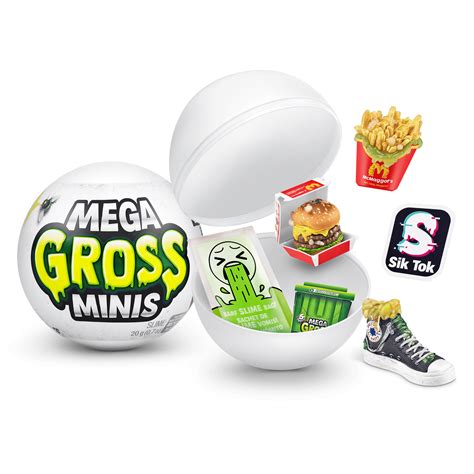 5 Surprise Mega Gross Minis Novelty And Gag Toy By Zuru Ages 4 99