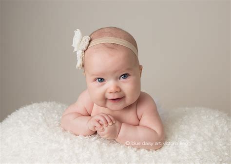 Norah 4 Month Springfield Rochester Il Baby Photographer