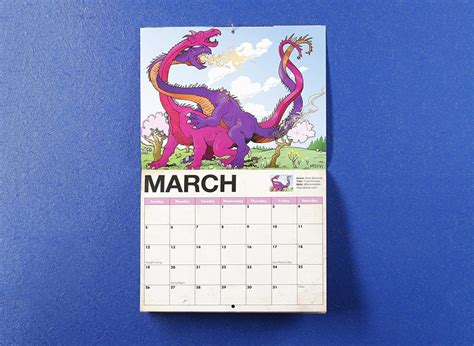 This Dragon Sex Calendar Is The Best Calendar Ever