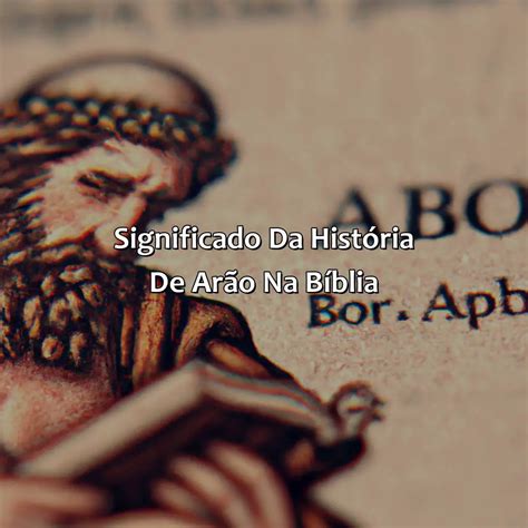 Quem Foi Arão Na Bíblia
