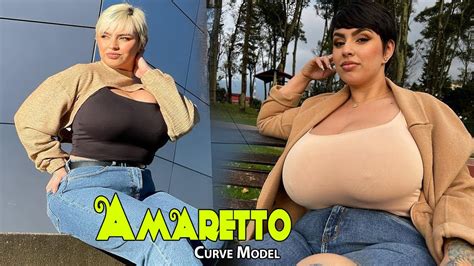 Amaretto Most Beautiful American Plus Size Model Biography And