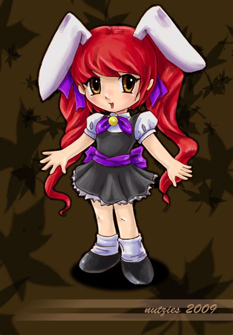 Commission Chibi Bunny Girl By Moxiestrife On Deviantart