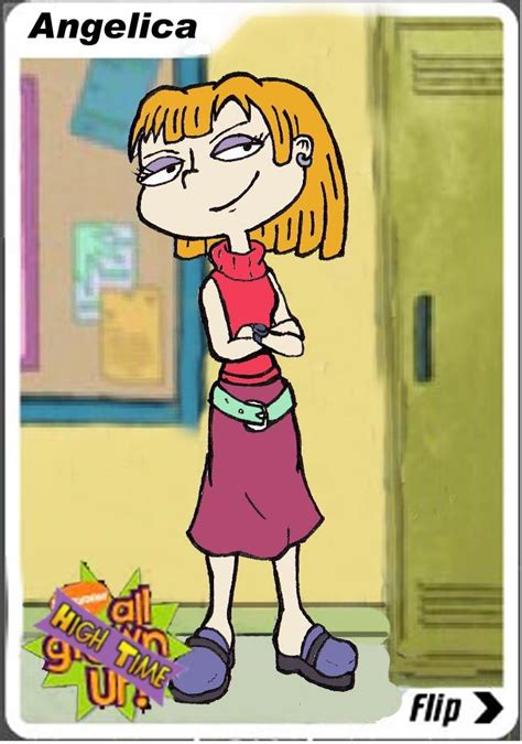 Angelica E Card By Axixion On Deviantart Angelica Cards Rugrats