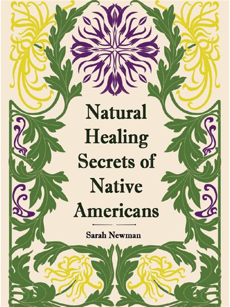 natural healing secrets of native americans pdf plants plant diseases