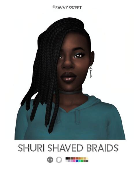 Savvysweet Shuri Shaved Braids This Hair Comes — Ridgeports Cc