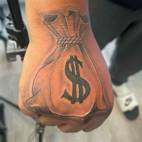 10 Best Money Bag Tattoo On Hand Ideas That Will Blow Your Mind Outsons