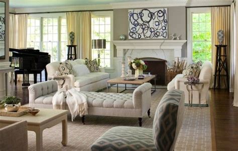 Two Seating Areas With Piano Double The Fun Furniture Placement