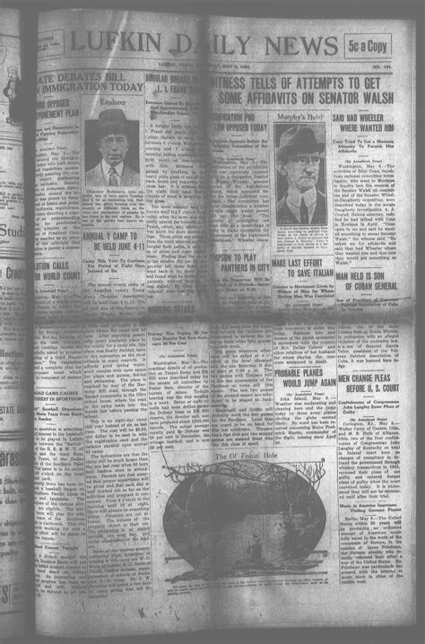 Lufkin Daily News (Lufkin, Tex.), Vol. [9], No. 161, Ed. 1 Thursday