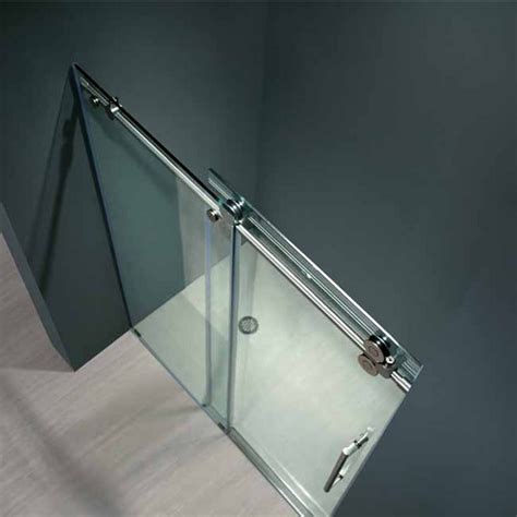 Let it sit for a we hope you enjoyed learning how to clean your glass shower doors and keep them squeaky clean! Vigo 60-inch Frameless Shower Door 3/8'' Clear Glass ...
