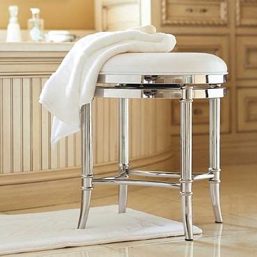 Ikea ivar chairs painted red and distressed. Bailey Swivel Vanity Stool | Vanity stool, Bathroom vanity ...