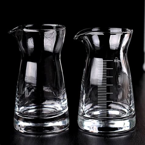 2017 80ml Wine Pourer Pouring Measure Glass With Scale Small Volume From Colleenyang 1 26