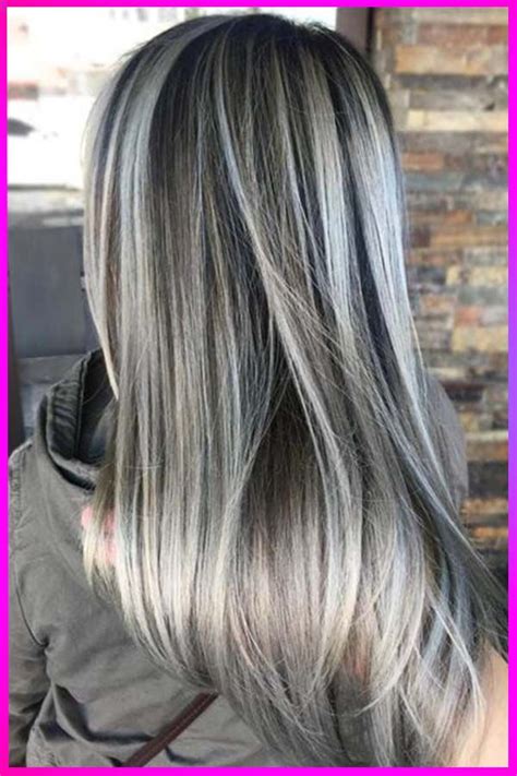 Beautifull Ash Gray Hairstyles And Colors Tips For Womens With Long Straight Hair In 2020