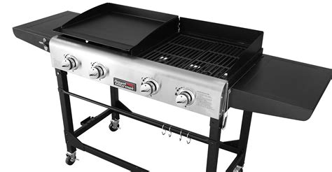 Royal Gourmet GD401 Premium 4 Burner Folding Gas Grill And Griddle