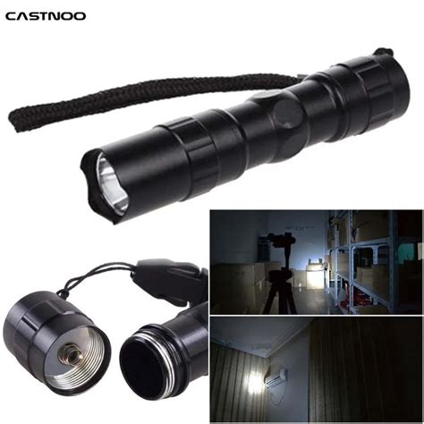 Penlight Flashlight 2000lm Q5 Torch Adjustable Focus Lamp By Aaa14500