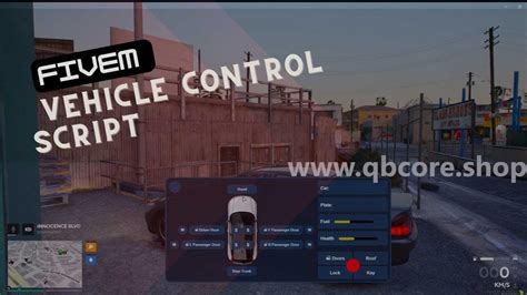 Advanced Fivem Vehicle Control Menu Qbcore Scripts Gta V Roleplay