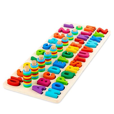 Toys And Games Kids Montessori Early Leanring 1 10 Number Counting Card
