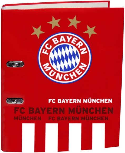 Discover the official fc bayern munich merchandise here at fcbayern.com/shop ➤ order the newest bayern munich jerseys, caps & more fan gear now online! FC Bayern München Ringbuch Ordner Logo