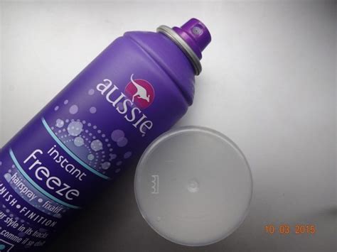 Aussie instant freeze hair spray extreme hold aerosol 7 oz 198 g. Aussie Instant Freeze Hairspray Finish Review