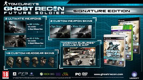 Ghost Recon Future Soldier Signature Edition Game Preorders