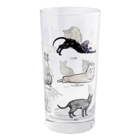 Cats Glass Patterned Glassware Glass Dot And Bo