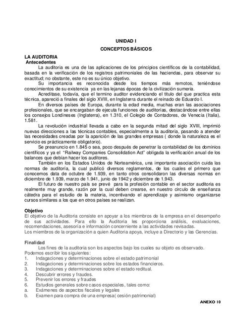 Ejemplo De Informe De Auditoria Administrativa En Mexico Ejemplo Sencillo