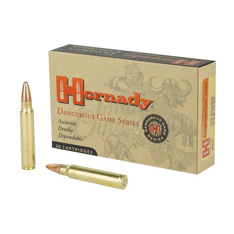 Hornady Dangerous Game Superformance Ammo 375 Ruger 270 Gr Sp Recoil