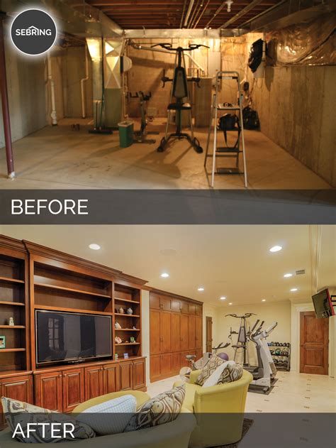 Before & after weight loss. Steve & Ann's Basement Before & After Pictures | Home ...
