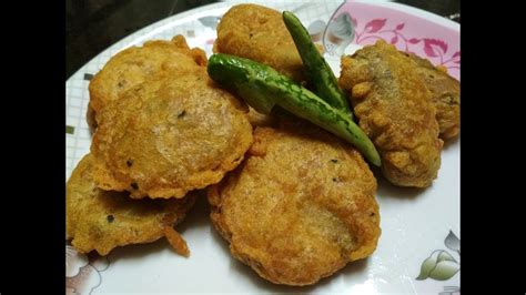 Veg Mochar Chop Bengali Style Banana Flower Pakoda Recipe Youtube