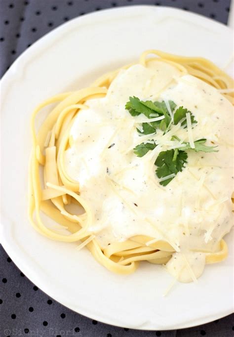 Parmesan Cream Sauce Simply Gloria