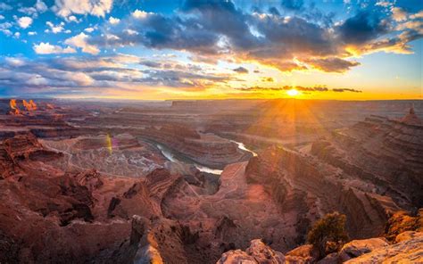 Download Wallpapers 4k Grand Canyon Hdr Sunset Desert Arizona