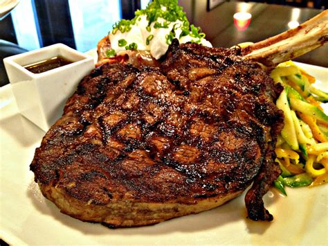 Cowboy Steak With Chimichurri Sauce Recipe — Dishmaps