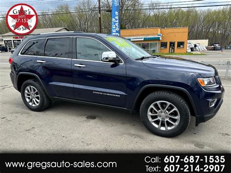 Used 2015 Jeep Grand Cherokee 4wd 4dr Limited For Sale In Owego Ny