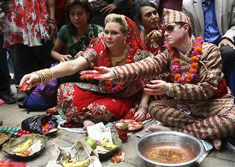 same sex couple weds in nepal