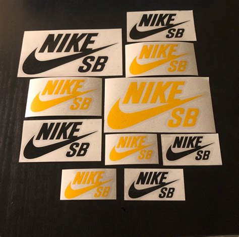 Nike Stickers Skateboarding Shoes Diamond Vinyl Decals Free Etsy