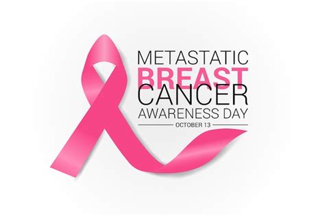 Premium Vector Metastatic Breast Cancer Awareness Day Is Observed