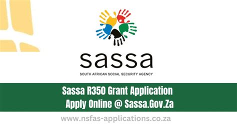 Srd Sassa R350 Grant Application Apply Online Sassagovza