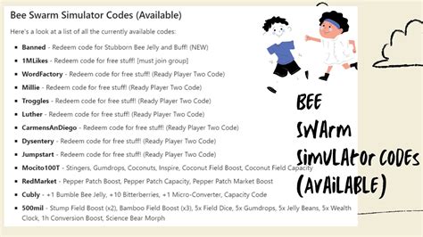 How to redeem codes in bee swarm simulator. New Codes 2021 Febuary Bee Swarm Simulator : We highly recommend you to bookmark this page ...