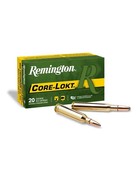 Ammo 308 Win 180gr Remington Psp Core Lokt 20s