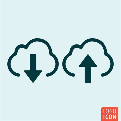 Upload And Download Icon 608921 Vector Art At Vecteezy