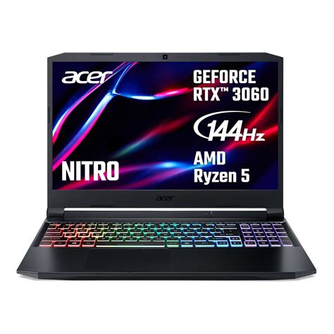 Acer Nitro 5 An515 156 144hz Full Hd Gaming Laptop Amd Ryzen 5 5600h
